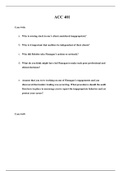 Questions and Answers > Utica College - ACC 401ACC 401 answers 100&percnt; correct