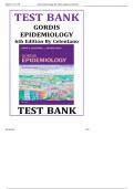  test bank  epidemiology 6th edition celentano ISBN&semi;9780275972165