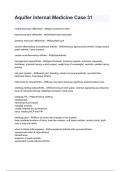 Aquifer Internal Medicine Case 31 questions and answers rated A&plus; 2034&sol;2025