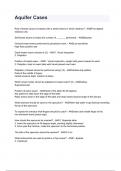 Aquifer Cases New 2026&sol;2027 Questions and Professionally Verified Answers