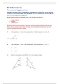 MAT 1500 Week 5 Quiz Practice Test - Prepare for the MAT1500 Week 5 Quiz ⦁Practice problems&comma; Solutions and Common errors&period;