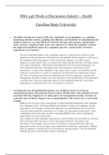 HSA 546 Week 1 &vert; HSA546 Module1 Discussion &lpar;latest&rpar;  -HSA 546 Week 1 &vert; HSA546 Module 9 Discussion &lpar;latest&rpar; &ndash; South Carolina State University&ndash; South Carolina State University