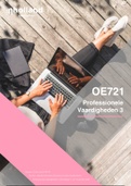 PROFESSIONELE VAARDIGHEDEN 3 OE721 (INHOLLAND)
