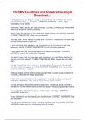 150 DMV Questions and Answers Passing Is  Garanteed&hellip;