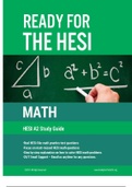 HESI_A2_Math_Study_Guide | Lamar University | Download To Score An A