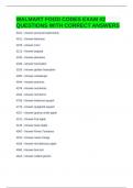 WALMART FOOD CODES EXAM &num;2 QUESTIONS WITH CORRECT ANSWERS