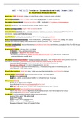 ATI &ndash; NCLEX Predictor Remediation Study Notes 2021