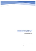 Research Design case