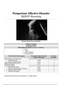 Brittany Horton _ Post_Partum_Affective_Disorder - SKINNY_Reasoning_2020 | Practice Questions