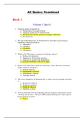 PAR 100 Volume 1 Quiz 1-7 With Complete Solution(Graded A Real Quiz Bundle)