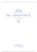 MGZ - Samenvatting Q2 (Nature & Nurture)