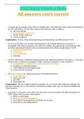 NSG 6435 Week 4 Quiz All answers 100&percnt; correct