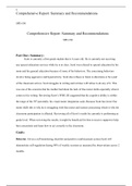 Comprehensive Report benchmark 1.docx   SPD-330  Comprehensive Report: Summary and Recommendations  SPD-330  Part One: Summary:  Scott is currently a first-grade student that is 6 years old. He is currently not receiving any special education services whi