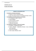 Lecture notes Labour Law (CML4004S) 