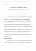 Topic 5 CBT&period;docx   CNL&colon; 500  Case Study Analysis&colon; Cognitive Behavioral Approach   Department of Clinical Mental Health Sciences&comma; Grand Canyon University  CNL&colon; 500 Theories and Models of Counseling  Case Study Analysis&colon; Cognitive Behavioral Approach  The t