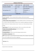 South University, Savannah - NSG 6435 Week 9 Soap Note- (Latest 2021) 100% Correct Study Guide, Download to Score A