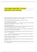 CGS 1060 CHAPTER 1-3 Exam Questions And Answers&period;
