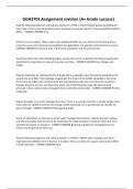 GGH3701 Assignment revision &lpar;A&plus; Grade success&rpar;