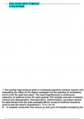  ANALYTICAL METHODS OF HEALTH LEADERS &lpar;RAO2&rpar; &lpar;PRAO&rpar;