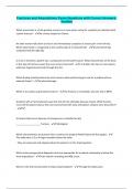 Fractures and Amputations Exam-Questions with Correct Answers&sol; Verified