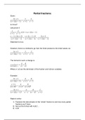 IEB AP Math:Partial Fractions