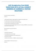 A&P Straighterline Final EXAM  QUESTIONS WITH ACTUAL CORRECT  ANSWERS OF CURRENTLY TESTING  SOLUTIONS