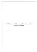 PLATO Edmentum US Government End of Semester Test 2023&colon; 32&sol;32 Correct&excl;