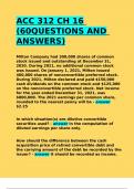 ACC 312 CH 16 &lpar;60QUESTIONS AND ANSWERS&rpar;&period;