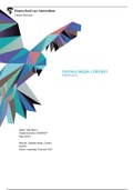Verslag digitale media - Content