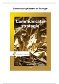 Samenvatting context en strategie: opleiding communicatie