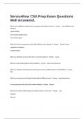  ServiceNow CSA Prep Exam Questions Well Answered&period;