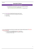 2024/2025 - LPC Notes Business Law - Exam Ready Notes (Distinction Grade)