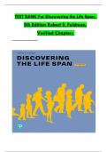 TEST BANK For Discovering the Life Span&comma; 5th Edition Robert S&period; Feldman&comma; Verified Complete Newest Version