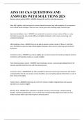 AINS 103 Ch&period;5 QUESTIONS AND ANSWERS WITH SOLUTIONS 2024