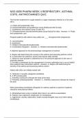 NSG 6005 PHARM WEEK 4 RESPIRATORY&comma; ASTHMA&comma; COPD&comma; ANTIHISTAMINES QUIZ