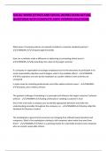 SOCIAL WORK &lpar;ETHICS AND SOCIAL WORK&rpar; EXAM ACTUAL QUESTIONS WITH COMPLETE 100&percnt; VERIFIED SOLUTIONS