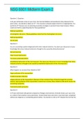 NSG 6001 Midterm Exam 2 &vert; South University&comma; Savannah - NSG 6001 &vert; &lpar;30 out of 30&rpar; Points
