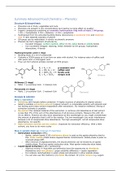 Summary Advanced Food Chemistry - Phenolics part 