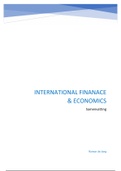 SAMENVATTING: International Finance & Economics 1 (IFE1)