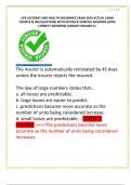LIFE ACCIDENT AND HEALTH INSURANCE EXAM 2024 ACTUAL EXAM  COMPLETE 300 QUESTIONS WITH DETAILED VERIFIED ANSWERS &lpar;100&percnt;  CORRECT ANSWERS&rpar; ALREADY GRADED A&plus; 