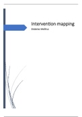 integrale toets 3 (IT3) Intervention mapping: diabetes mellitus