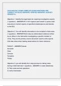 CDCR MAJOR 3 EXAM &vert;COMPLETE EXAM QUESTIONS AND  CORRECT DETAILED ANSWERS &sol;VERIFIED ANSWERS &sol;ALREADY  GRADED A&plus;&period;