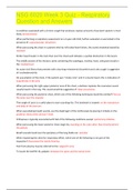 NSG 6020 Week 3 Quiz - Respiratory Question and Answers &vert; South University&comma; Savannah - NSG 6020N &vert; All CORRECT&comma; Grade A