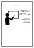 TPN2601 Portfolio 2023