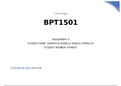 BPT1501 ASSIGNMENT 6 LESSON HANDOUT