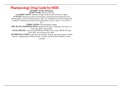 Pharmacology Drug Cards for HESI (Complete Guide)