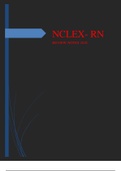 NCLEX- RN REVIEW NOTES 2018