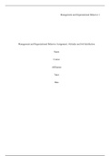 Management and Organizational Behavior Assignment REVISED 2222.doc