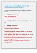 HOOTSUITE PLATFORM CERTIFICATION EXAM 2024-2025  &vert;COMPLETE EXAM QUESTIONS AND CORRECT ANSWERS  &lpar;VERIFIED ANSWERS &rpar; ALREADY GRADED A&plus;&period;