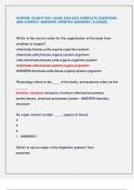 NCBTMB EXAM STUDY GUIDE 2024-2025 COMPLETE QUESTIONS  AND CORRECT ANSWERS &lpar;VERIFIED ANSWERS &rpar; A GRADE&period;